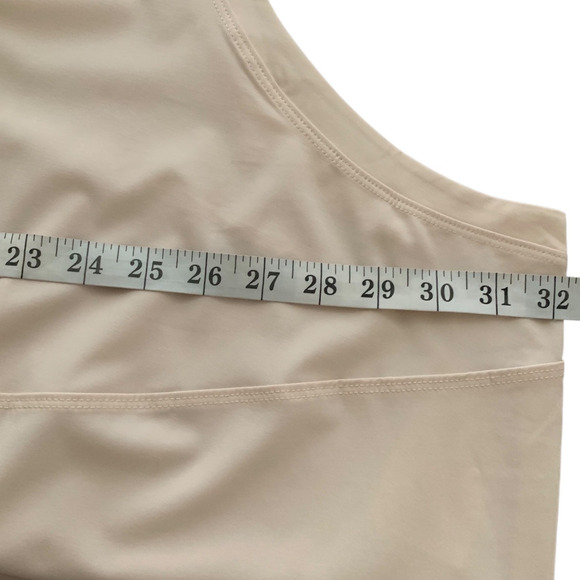 FLX Tank NWT Women's Size 4x Sand Dollar Gym Top Waist Drawstring Sleeveless - Picture 6 of 7